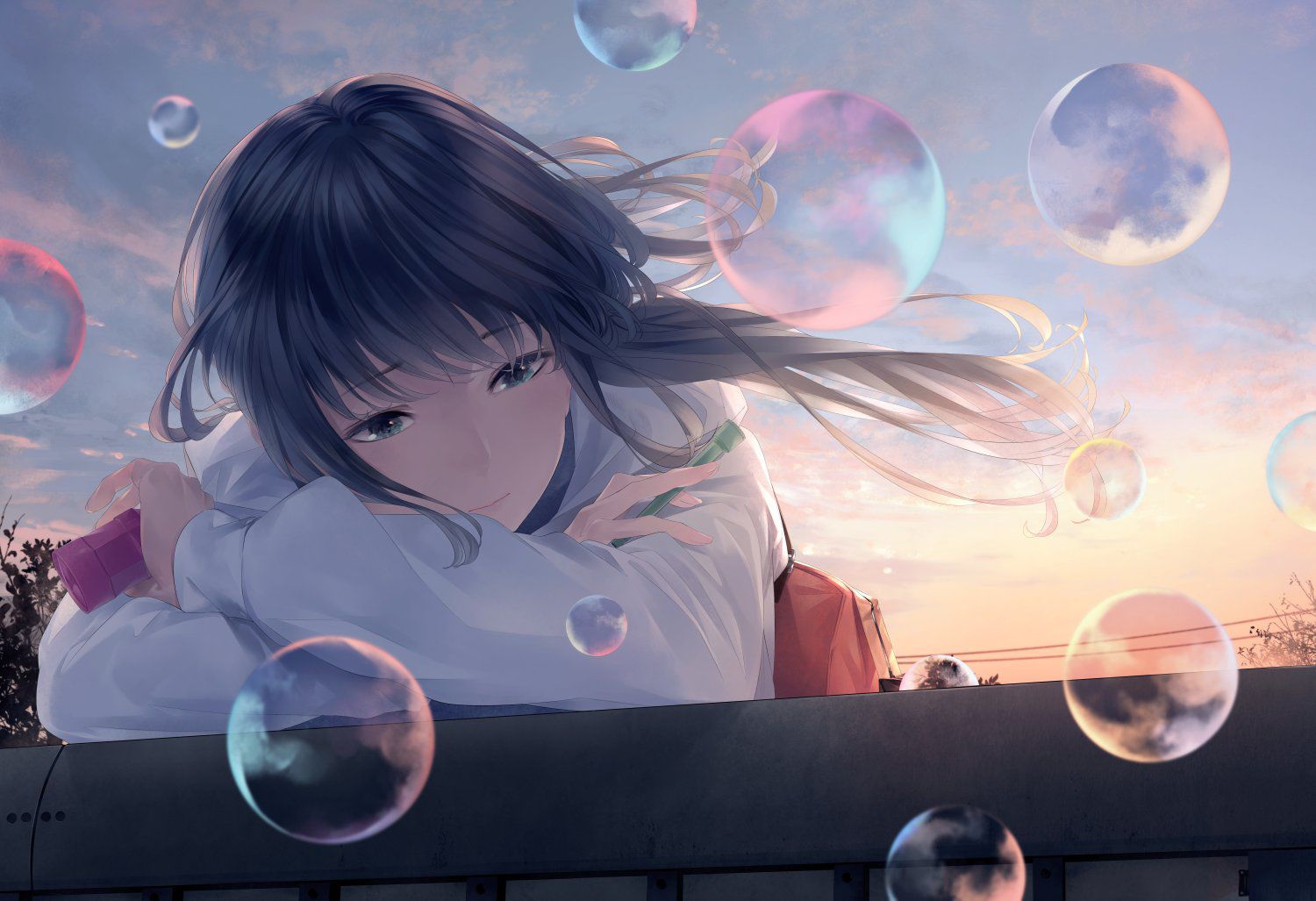 100+] Bubble Anime Wallpapers